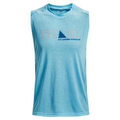 UA Run Trail Tank -BLU