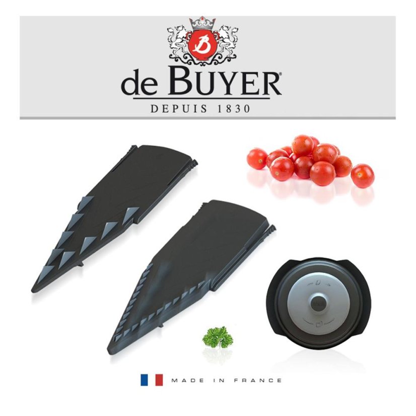 De Buyer Viper Mandoline 2016.00 čierny krájač ovocia a zeleniny
