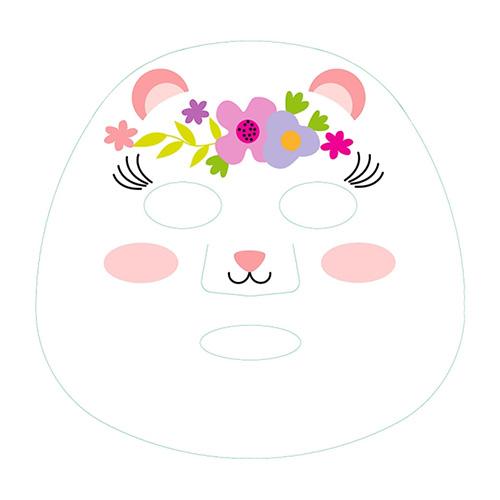 Top Model Bear Beauty & Me face mask, pink