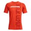 Herren-T-Shirt Under Armour Vertical Signature SS - Farbe: Weiß, Größe: 3XL