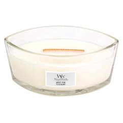 Svíčka WoodWick loď, White Teak