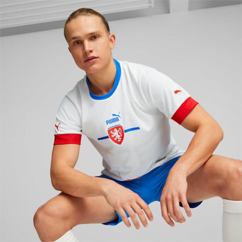 Férfi Puma FACR Away Promo mezőnyjátékos mez - Szín: Fehér, Méret: S