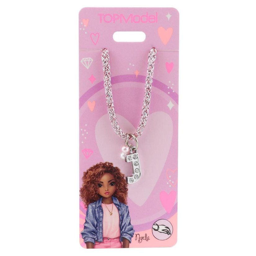 Top Model string bracelet, letter "J" Nyela Top Model string bracelet, letter "J" Nyela