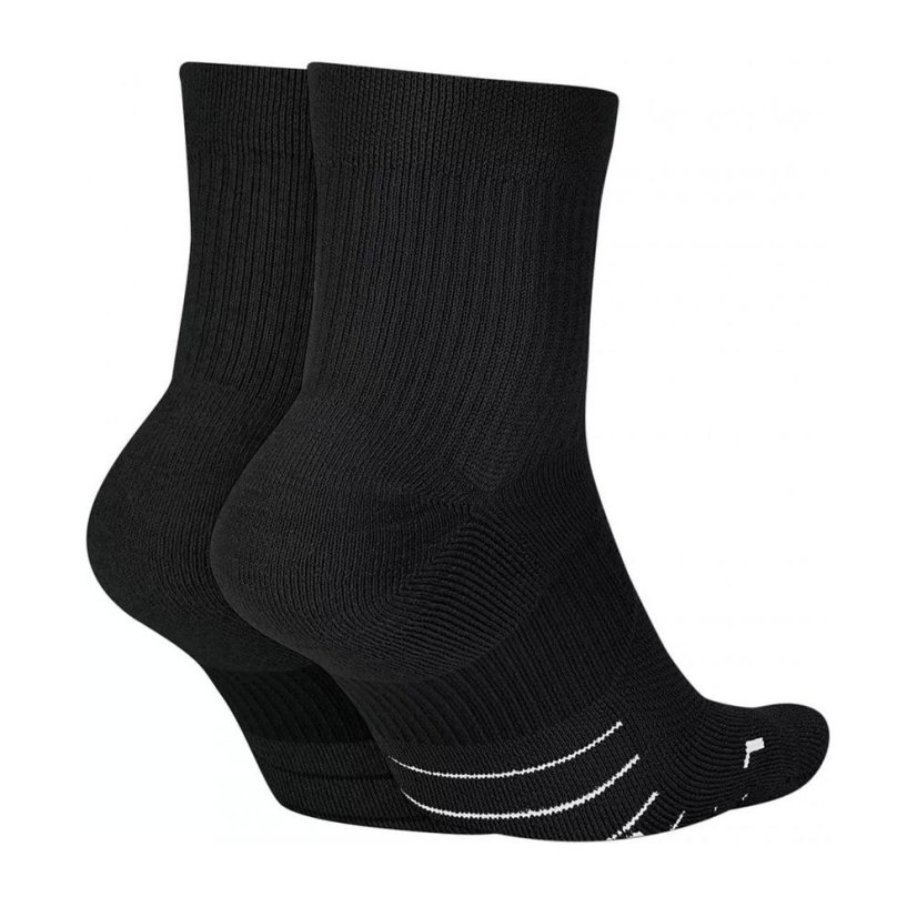 Nike Multiplier Socks - Color: Black, Size: M