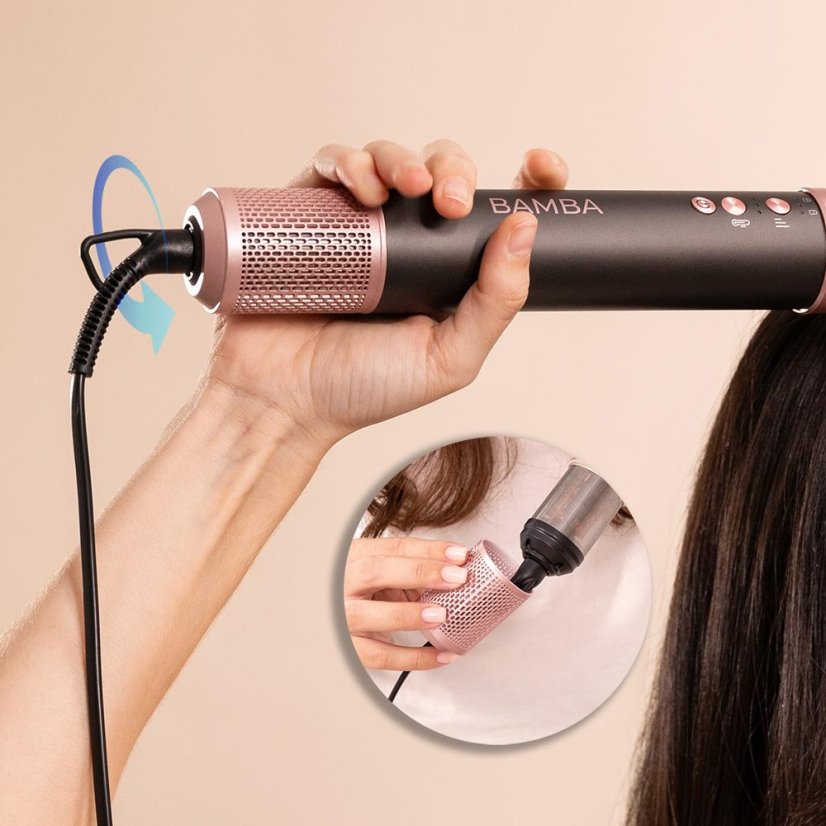 Lockenstab Cecotec CermicCare AirGlam Lockenstab 8in1 Black 3464