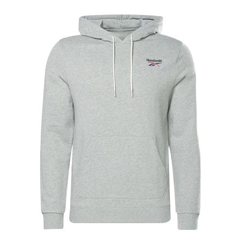 Pánská mikina Reebok Identity - Barva: Šedá, Velikost: M