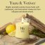WoodWick közepes méretű gyertya, Yuzu & Vetiver