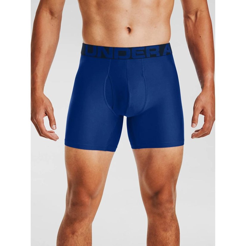 Under Armour UA Tech 6in Men's Boxer Briefs, 2-Pack - Color: Gray, Size: S