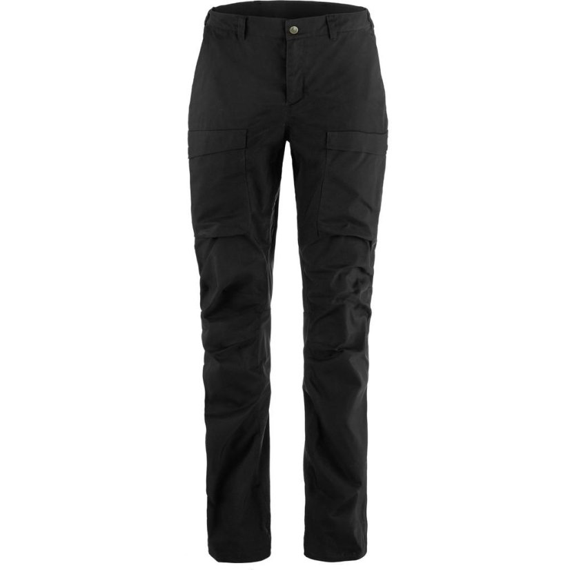 Dámské kalhoty Fjällräven Abisko Hybrid Trail Trousers W - Kolor: Czarny, Rozmiar: 36/R