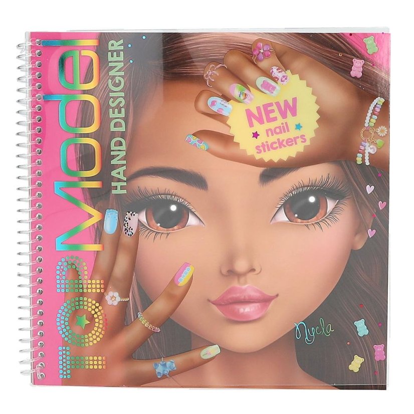Top Model Hand Designer creative nail design workbook