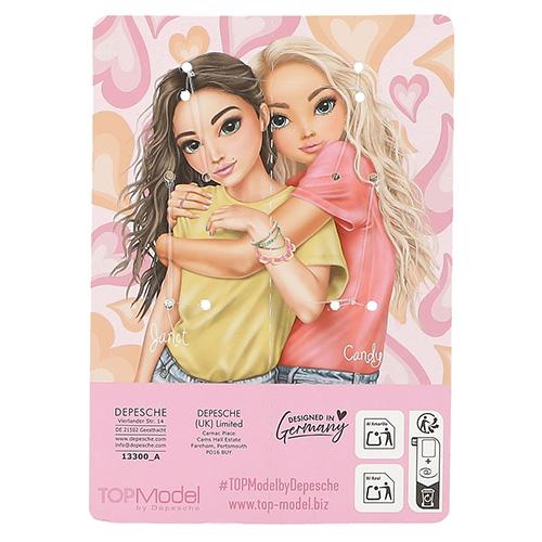 Anhänger mit Karabinerhaken in Form eines Rucksacks Top Model Lexy & Christy