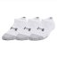 Under Armour UA Heatgear No Show Yth Kids' Socks - Color: Black, Size: S
