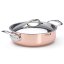 Alacsony fedeles edény de Buyer Prima Matera 6241.24, 24 cm