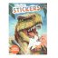 Creative notebook with Dino World Number Stickers