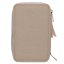 Three-tier pencil case with Miss Melody Poppy Sand accessories