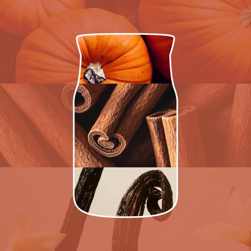 Yankee candle Signature Medium Candle, Spiced Pumpkin
