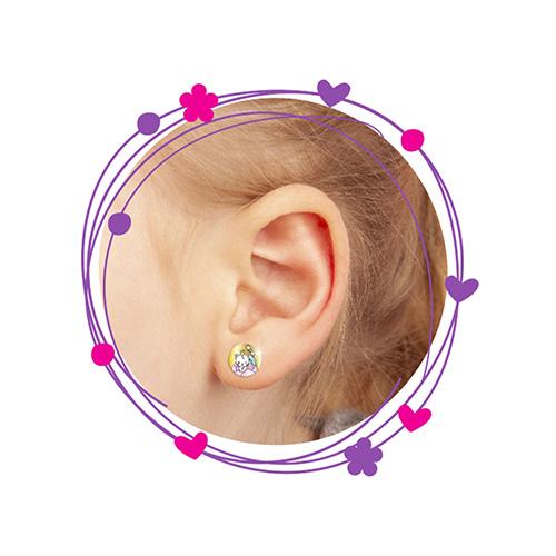 Sada náušnic Princess Mimi 20 ks Sticker Earings Butterfly