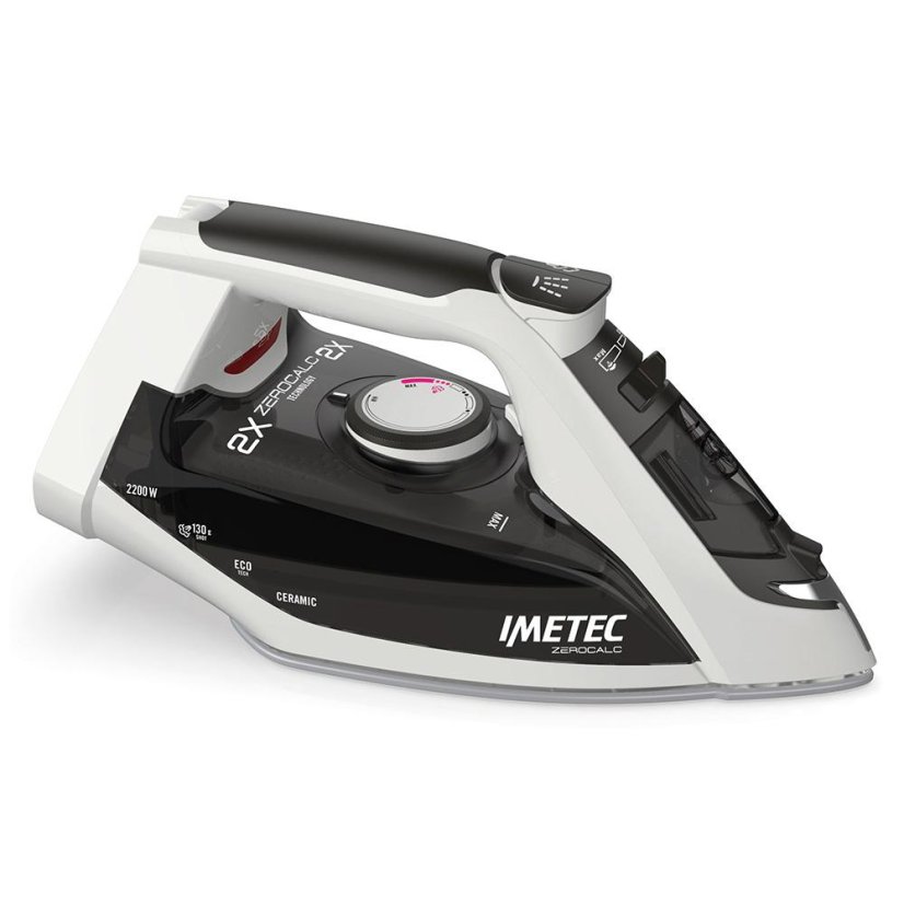 Dampfbügeleisen Imetec Z1 2800 ZEROCALC 9012 weiß-schwarz