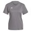 Dámské tričko Adidas Entrada 22 - Farbe: Grau, Größe: XS