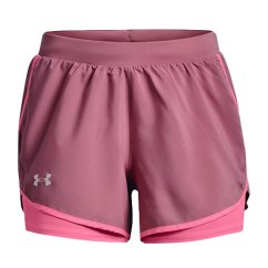 UA Fly By 2.0 2N1 Short-PNK