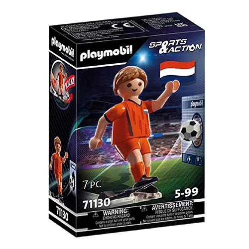 Playmobil Dutch Soccer Player 71130