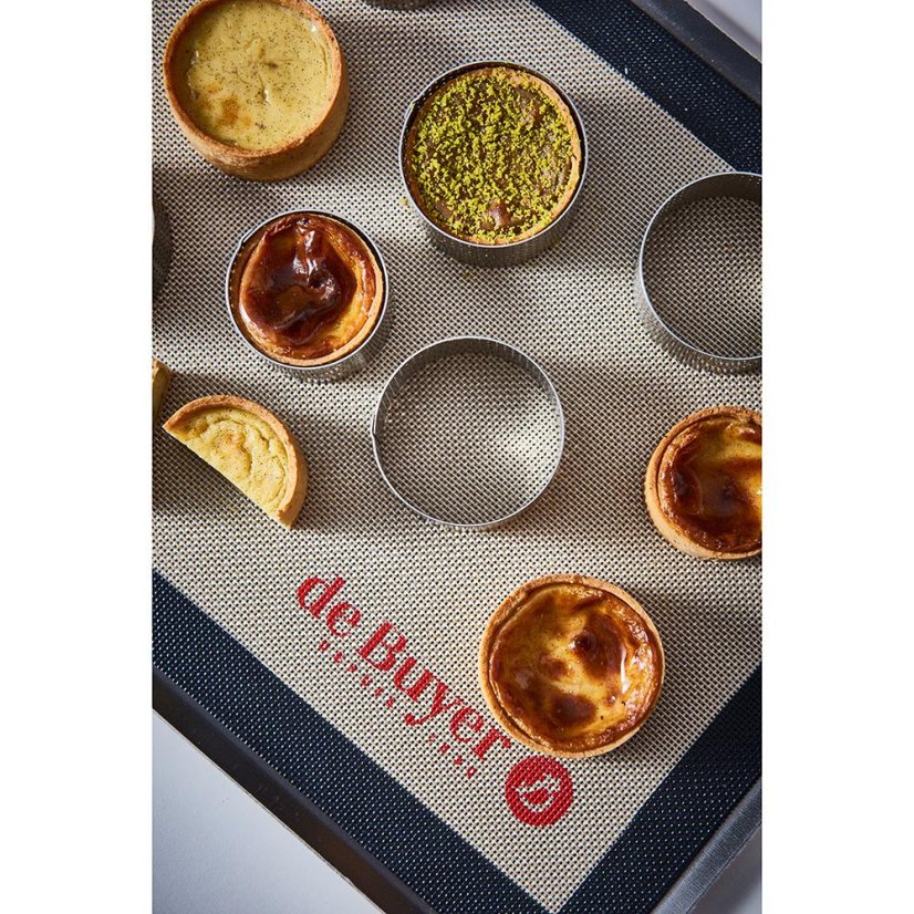 De Buyer 3098.03 round baking frame, 7.5 cm