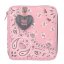 Miss Melody pencil case with accessories, bandana pattern, 2 layers