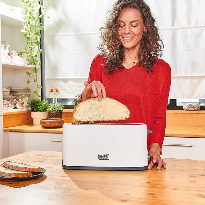 Black+Decker BXTO1001E fehér kenyérpirító