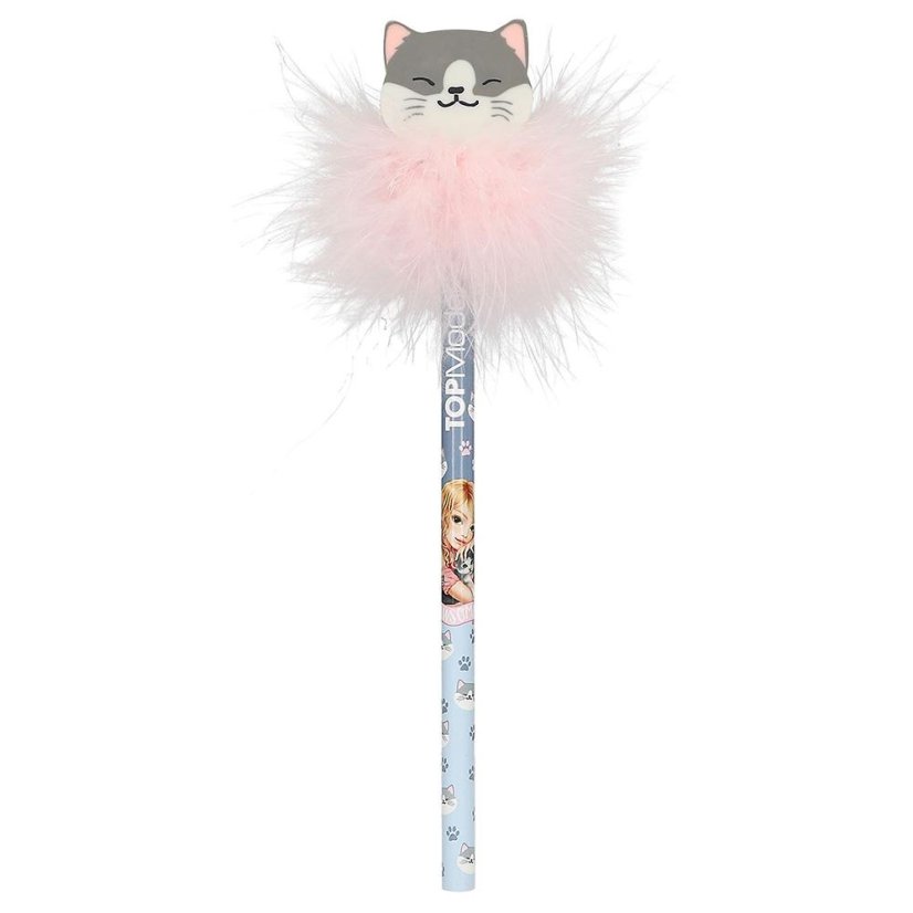 Graphitstift mit Radiergummi Top Model Cat Love Lizzy