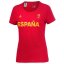 Dámské tričko Adidas Spain Graphic - Farbe: Rot, Größe: M