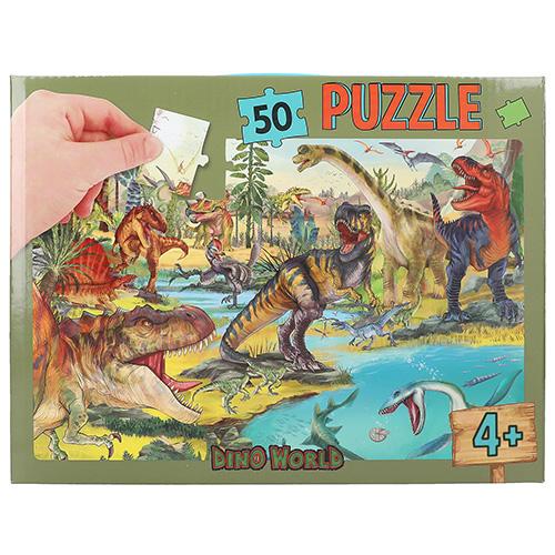 Puzzle dla dzieci 50 elementów Dino World