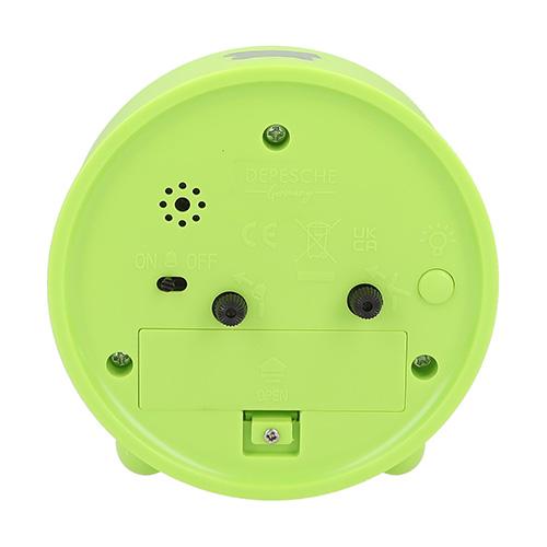 Dino World green T-Rex table alarm clock