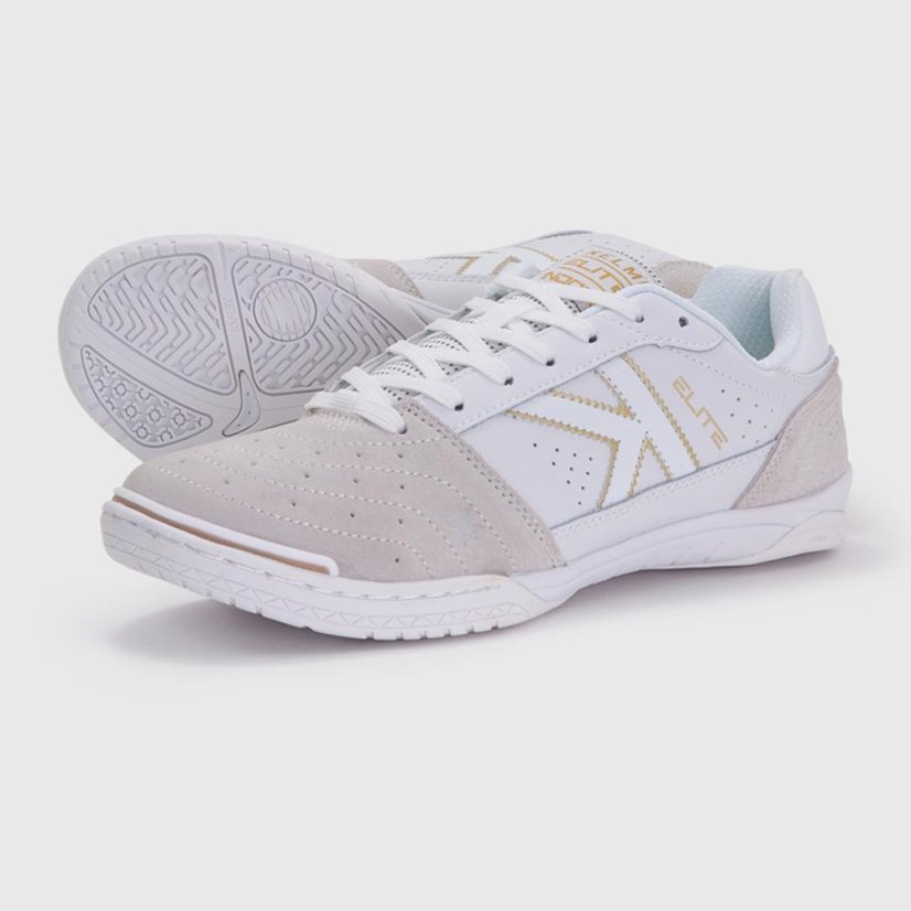 Sálová obuv Kelme Elite - Barva: Bílá, Velikost: 41