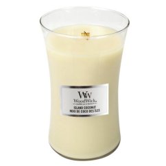 Svíčka WoodWick velká, Island Coconut