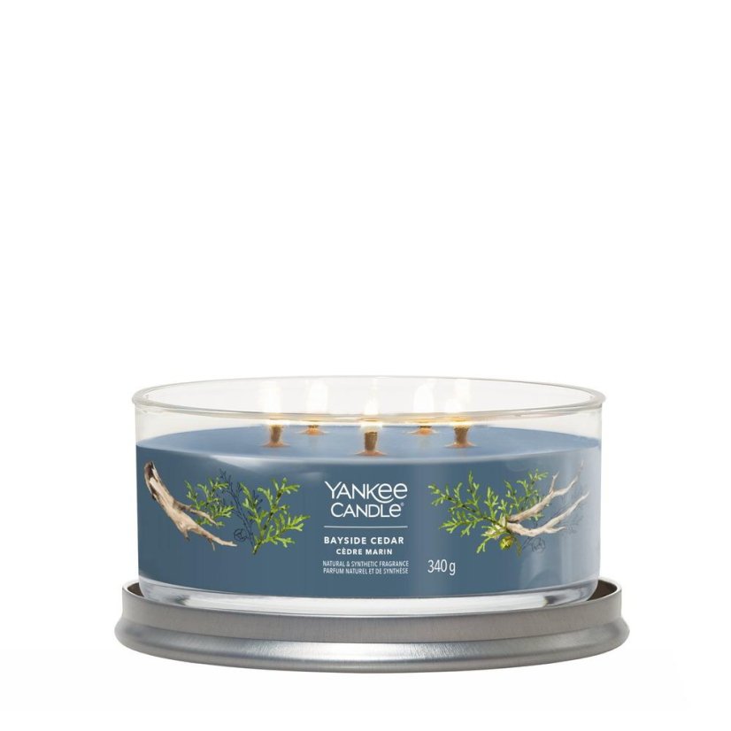 Yankee candle Signature Tumbler Kerze, mittelgroß, Bayside Cedar