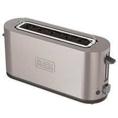 Black+Decker BXTO1002E stainless steel toaster