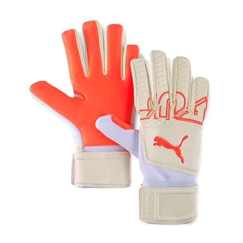 Torwarthandschuhe Puma - Farbe: Orange/Weiß, Größe: 8