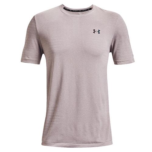 Herren-T-Shirt Under Armour Rush Seamless GeoSport - Farbe: Schwarz, Größe: L