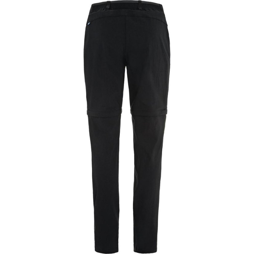 Dámské kalhoty Fjällräven Abisko Hybrid Trail Trs Zip-off W - Kolor: Brązowy, Rozmiar: 38/R