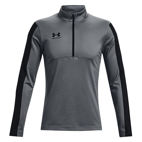 Pánské tričko Under Armour Challenger Midlayer - Barva: Šedá, Velikost: S