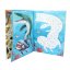 Creative notebook with Dino World Number Stickers