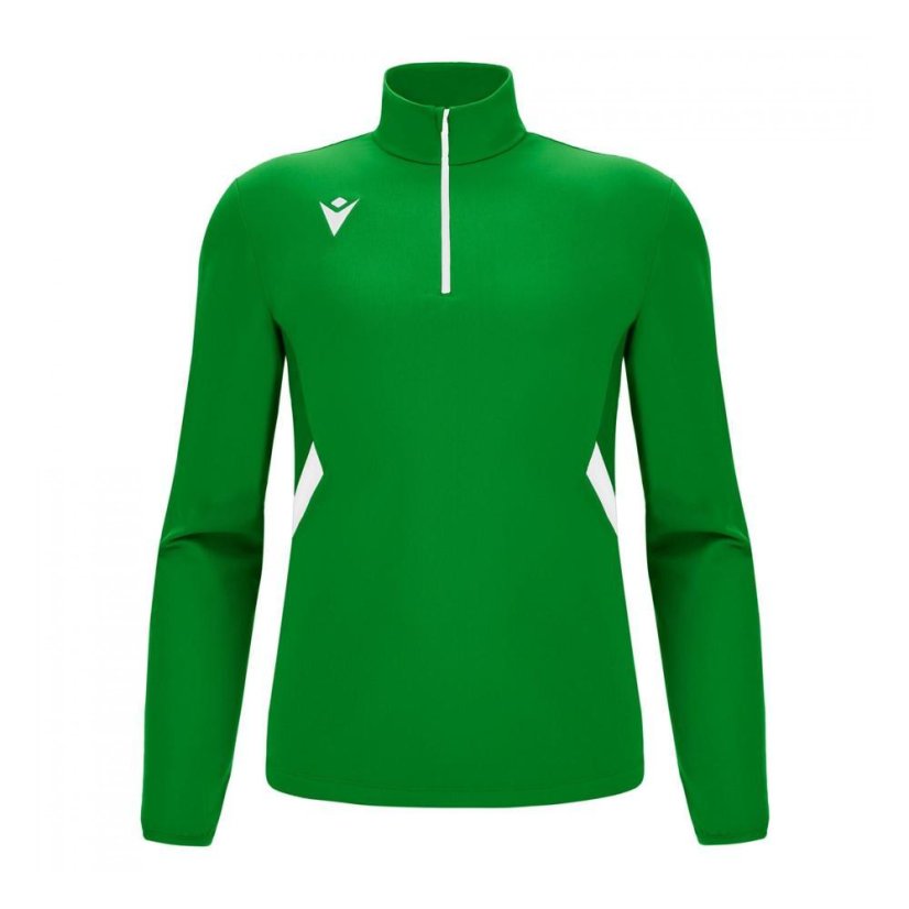 Sweatshirt Macron Piave 1/4 ZIP - Farbe: Hellblau, Größe: L