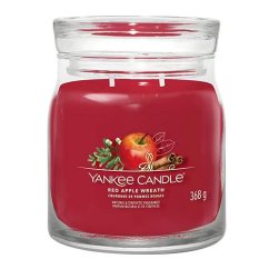 Świeca Yankee candle Signature średnia, Red Apple Wreath