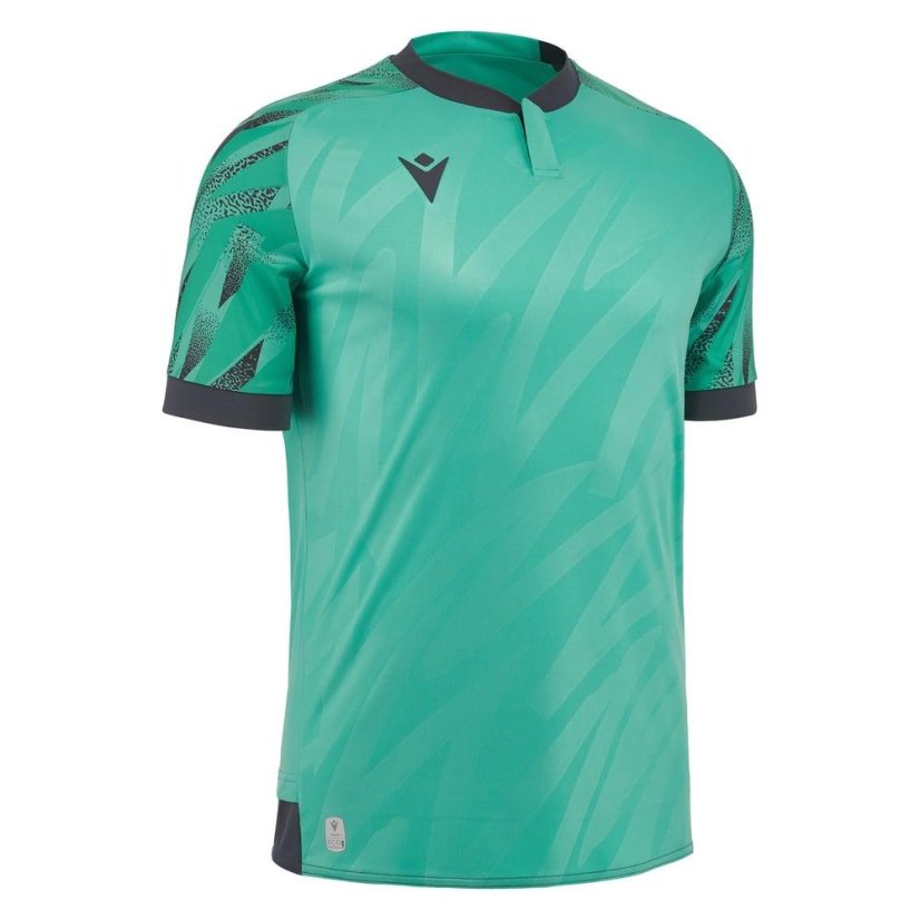 Macron Themis Eco Jersey - Color: Green/white, Size: M