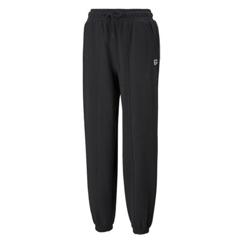Dámské tepláky Puma Downtown Sweatpants - Barva: Černá, Velikost: M