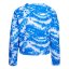 Hurley Tie Dye Crewneck Mädchen-Sweatshirt - Farbe: Blau, Größe: S