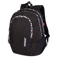 Plecak studencki Target 3 Zip Duel Black Dots 26641