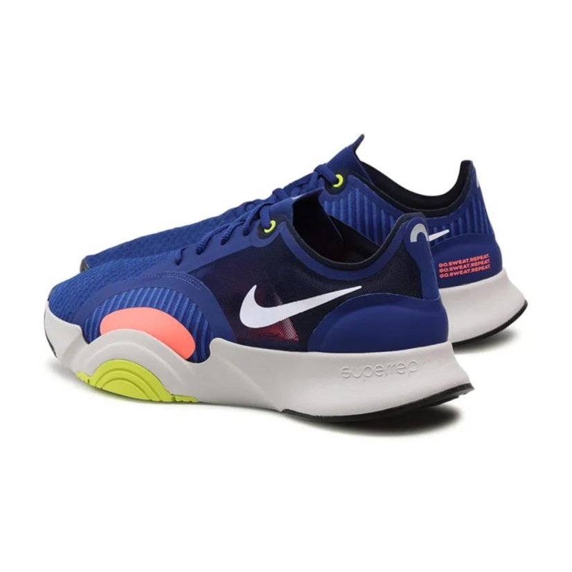 Pánská fitness obuv Nike SuperRep Go Royal Blue Cyber - Kolor: Niebieski, Rozmiar: 42