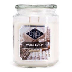 Svíčka Candle Brothers velká, Warm & Cozy