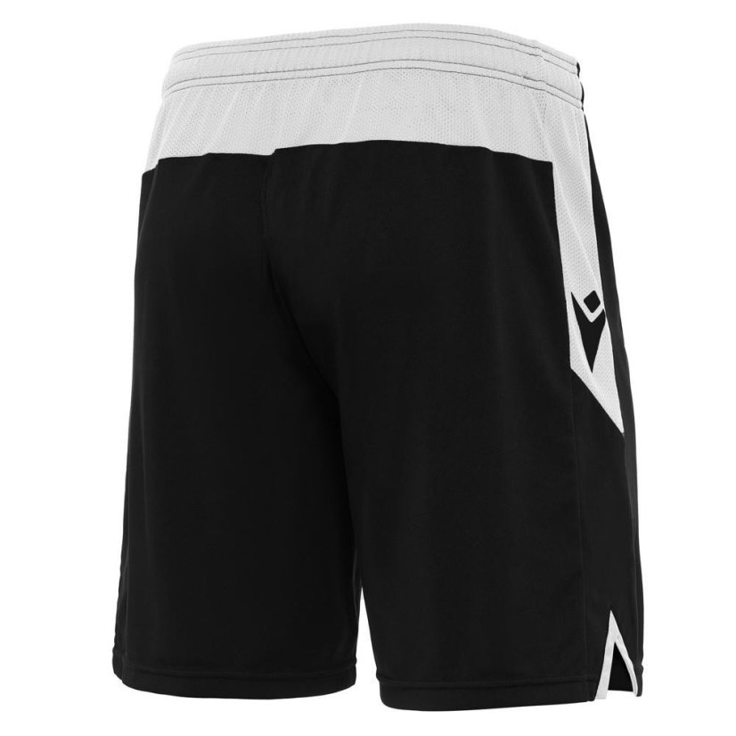Fußballshorts Macron Tempel - Farbe: Rot/Weiß, Größe: M